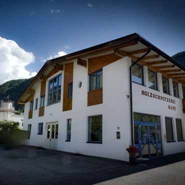 Our company is located at the beginning of Val Gardena