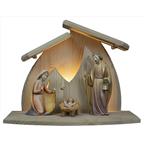 Nativity 4 pieces with LED_stable Altea