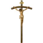 Crucifix Tacca + carved curved cross
