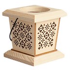 Laterne mit Deko cm 9x8x8 6st. pro Motiv