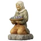 Kneeling miner with ore shell