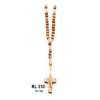 Rosenkranz Olivenholz rund 6