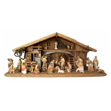 Rudolf nativity scene: measures and specific requests